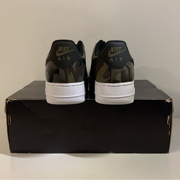 🪖 [BRAND NEW] NIKE AIR FORCE 1 LOW CAMO OLIVE MENS SHOES SIZE 9 SNEAKERS 🪖 - Picture 6 of 8
